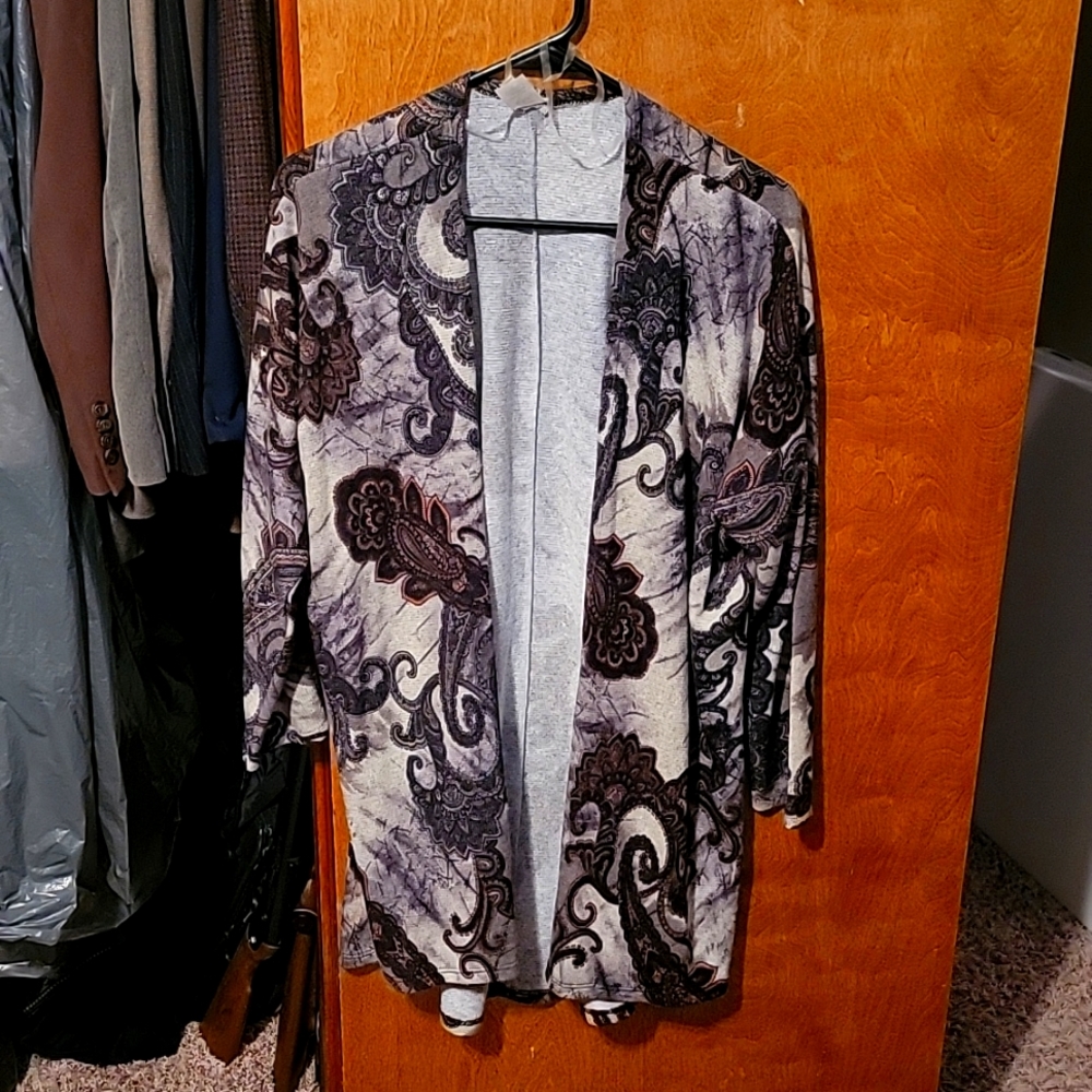 Paisley cardigan